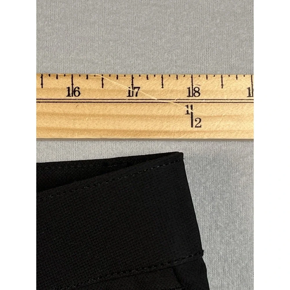 Banana Republic Chino Pants Mens 36x30 Black‎ Polyester Travel Slim Fit